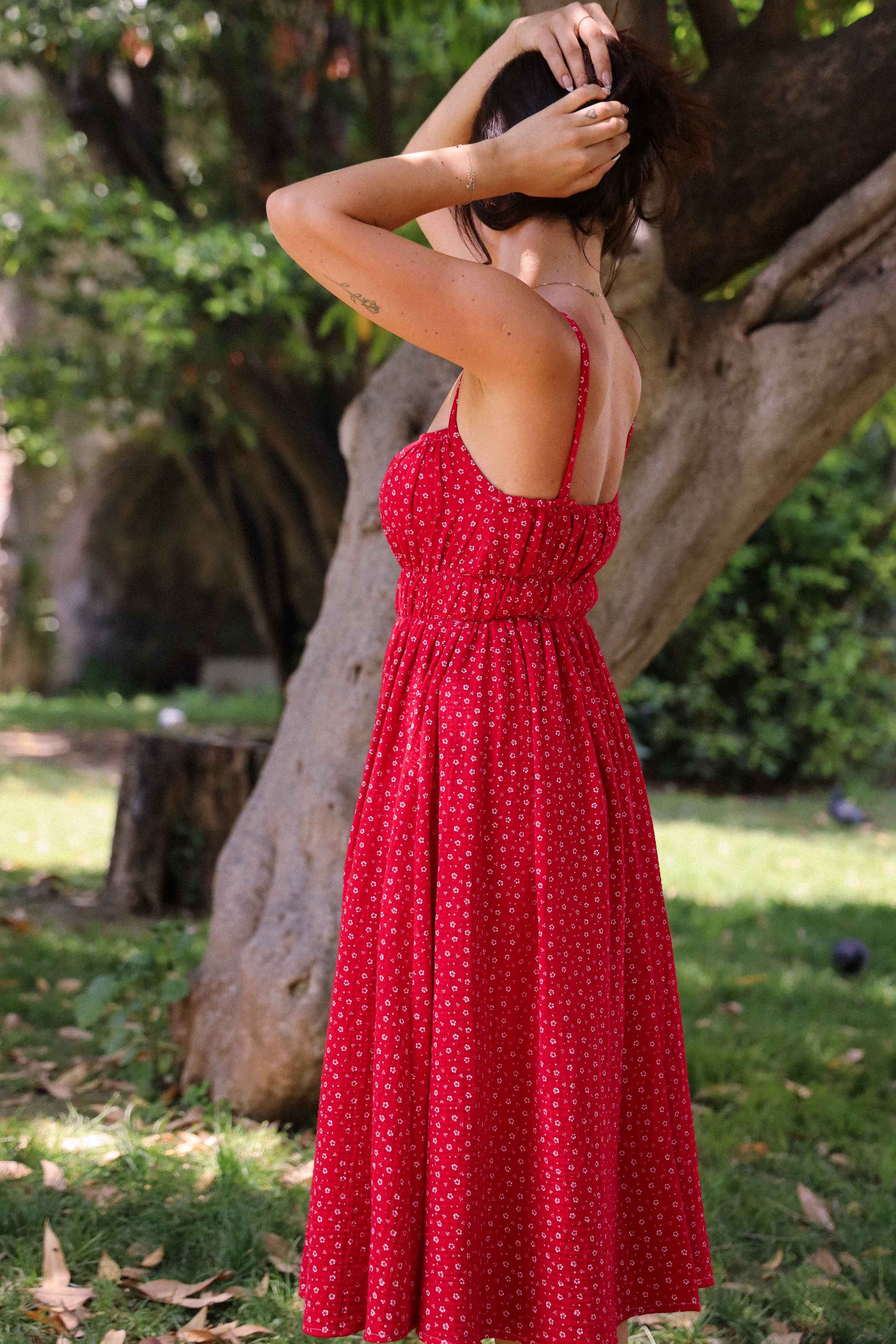 Mia Square Neck Cami Maxi Dress | PDF Sewing Pattern